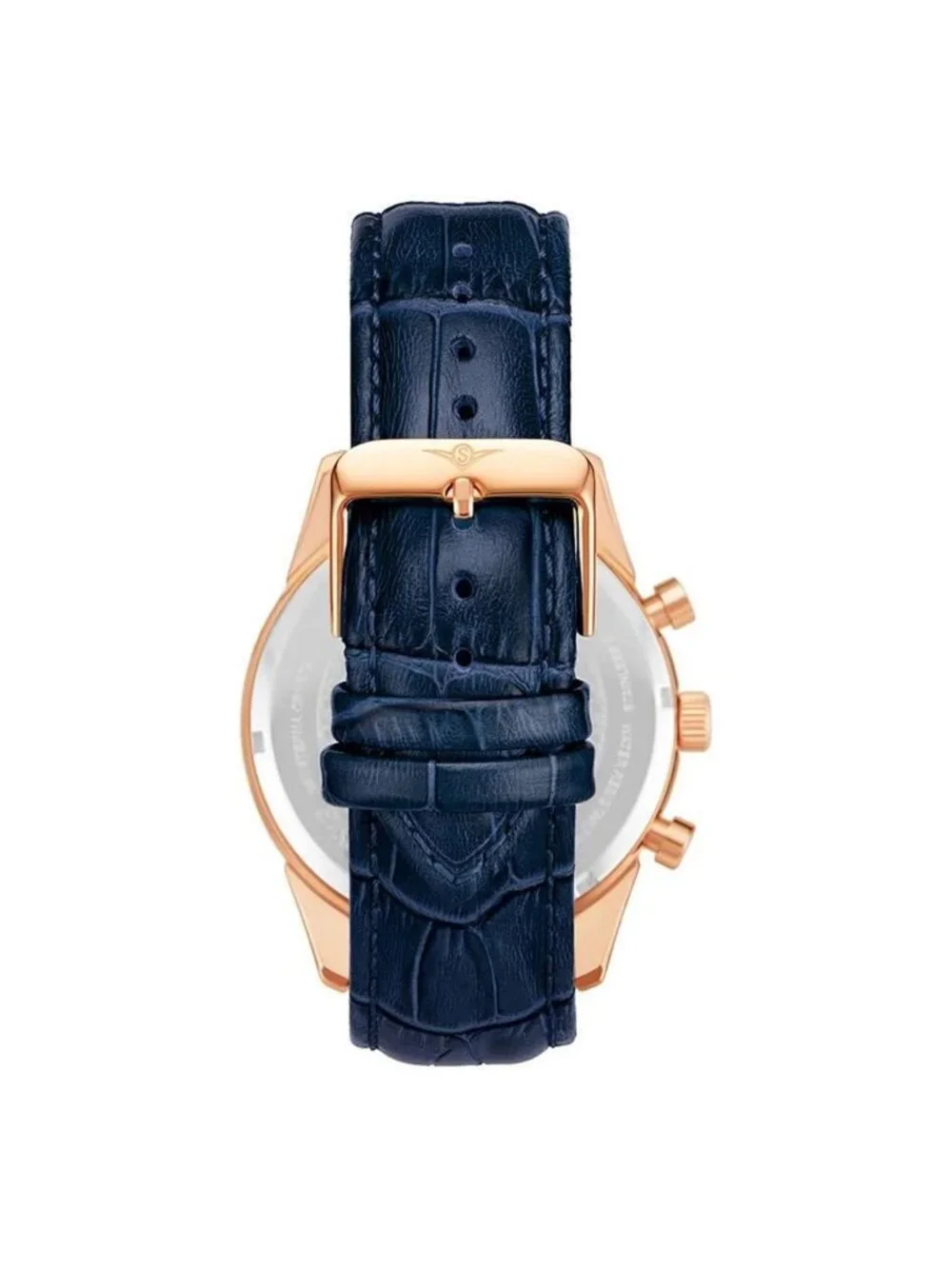 NWT Stuhrling Original Monaco Quartz Blue Dial Men's Watch